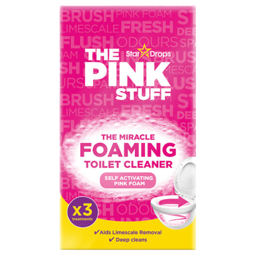 The Pink Stuff Foaming Toilet Cleaner 3x100g - Boodschappen