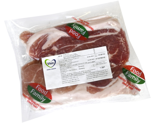 Gesneden varken Back Bacon ca. 1kg - Boodschappen