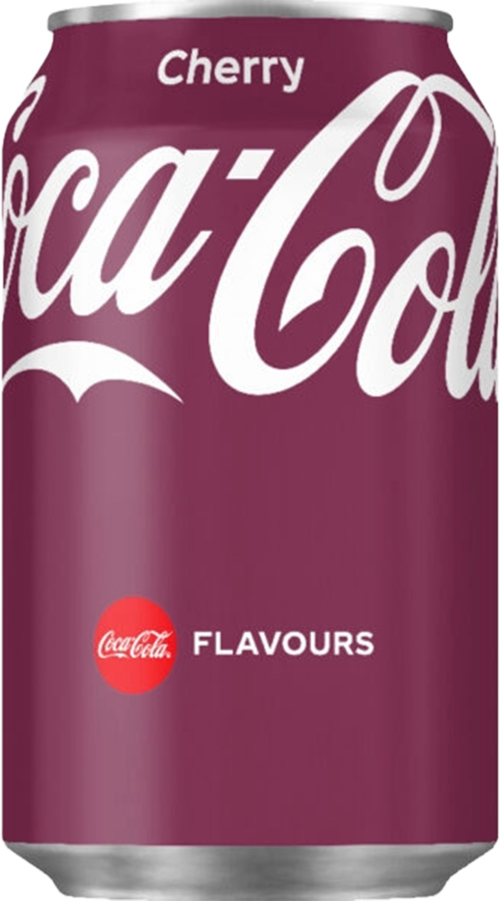 6 blikken Coca Cola Cherry 330ml - Boodschappen