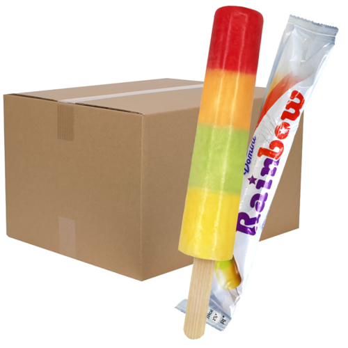 Domini regenboog fruit ijsjes 30x40 ml - Boodschappen