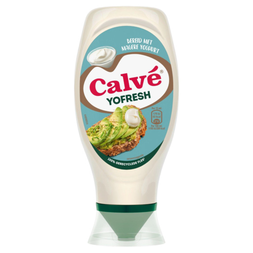 3 flessen Calve Yofresh Mayonaise 430 ml - Boodschappen