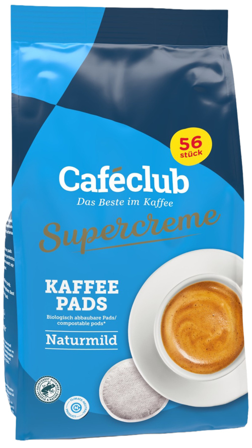 Caféclub Mild 389g 56 pads - Boodschappen
