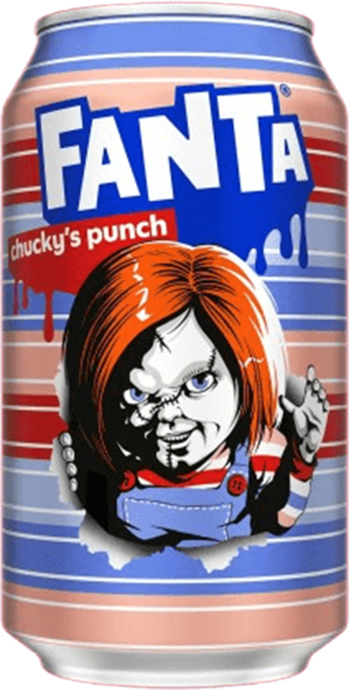 6 blikken USA Fanta Chucky's Punch 355ml - Boodschappen