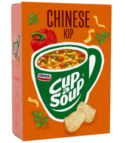 4 pakken Unox Cup a Soup Chinese Kip 3x12 GR - Boodschappen