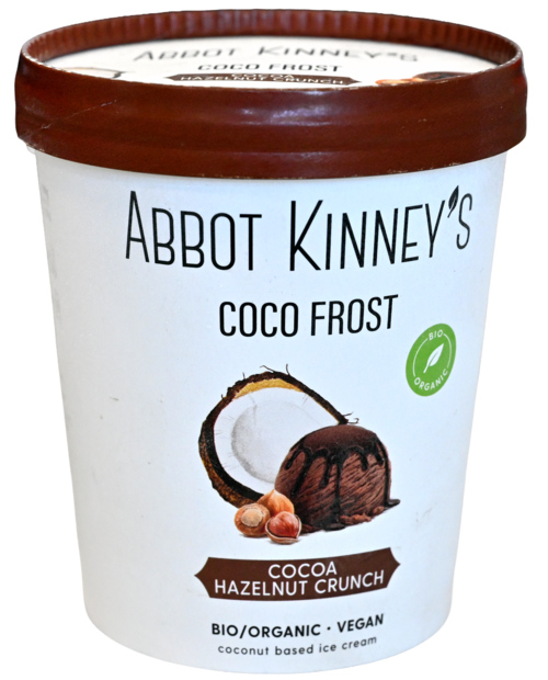 2 bekers ABBOT KINNEY'S Coco frost cocao hazelnut crunch 475ml - Boodschappen