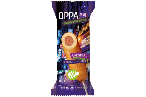 5 stuks Oppa korean corn dog vegan 80g - Boodschappen