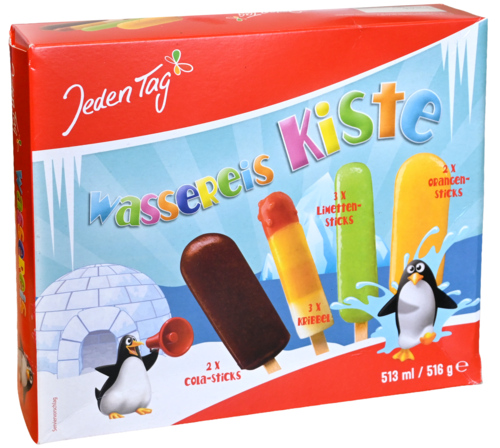 2 pakken Jeden Tag Mix Waterijsjes 10x55 ML - Boodschappen