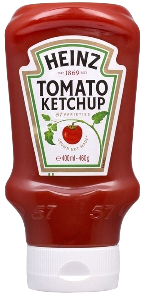 3 flessen Heinz tomatenkecthup 400 ML - Boodschappen