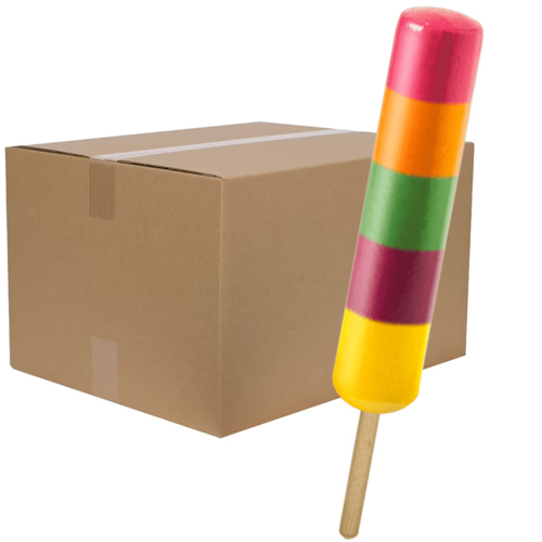 Regenboog XL ijsjes 60x65 ML - Boodschappen