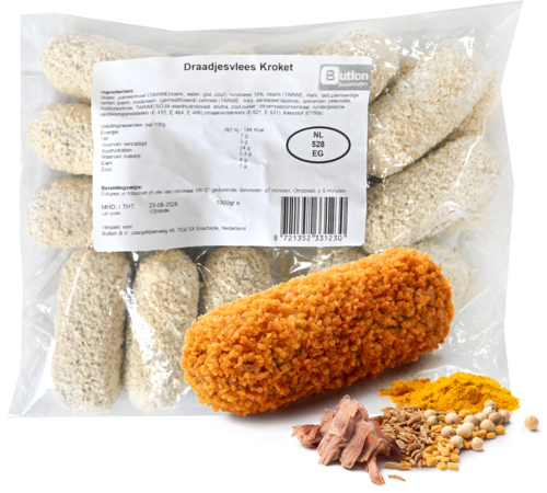 COPAIN Draadjesvlees Kroket 1kg - Boodschappen