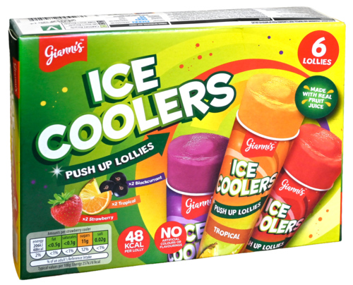2 pakken Coolers ijsjes 6x80 ML - Boodschappen