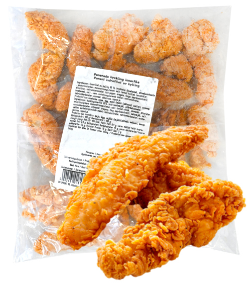 Breaded inner fillet strips 400g - Boodschappen