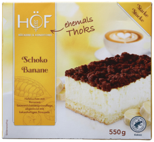 HOF Banaan-chocolade cake 550gr - Boodschappen