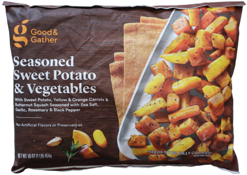 6 Pakken Good & Gather Zoete Aardappel en Groenten 454g - Boodschappen