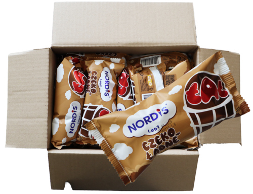 Nordis chocolade ijshoorntje 26x150ml - Boodschappen