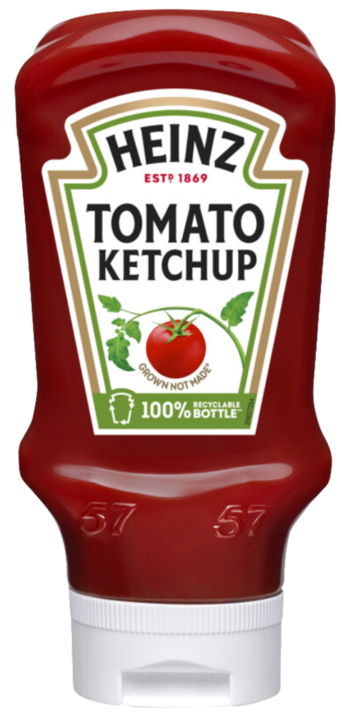 3 flessen Heinz tomatenkecthup 570 ML - Boodschappen