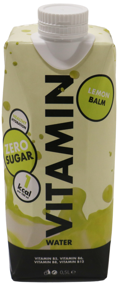 2 Pakken Vitamin Choice Citroen Melisse Zero Sugar Vitamine Water 500ml - Boodschappen