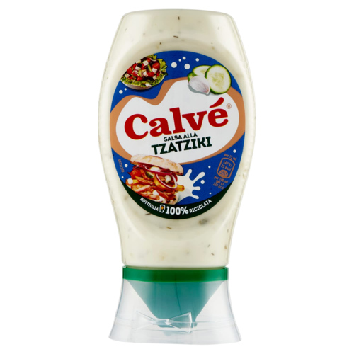 4 Flessen Calve Tzatziki saus 250ml - Boodschappen