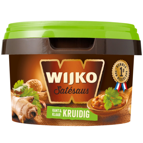 3 Emmers Wijko Satésaus Kruidig Kant en Klaar 250g - Boodschappen