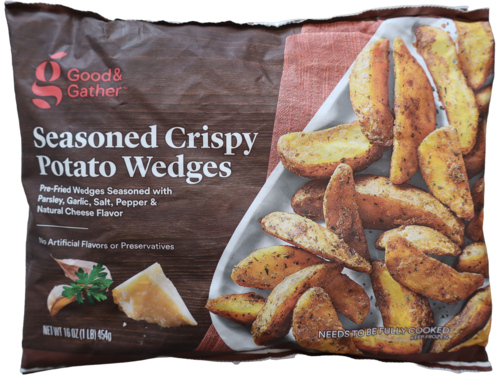 6 zakken Good & Gather Gemarineerde Aardappel Wedges 454g - Boodschappen