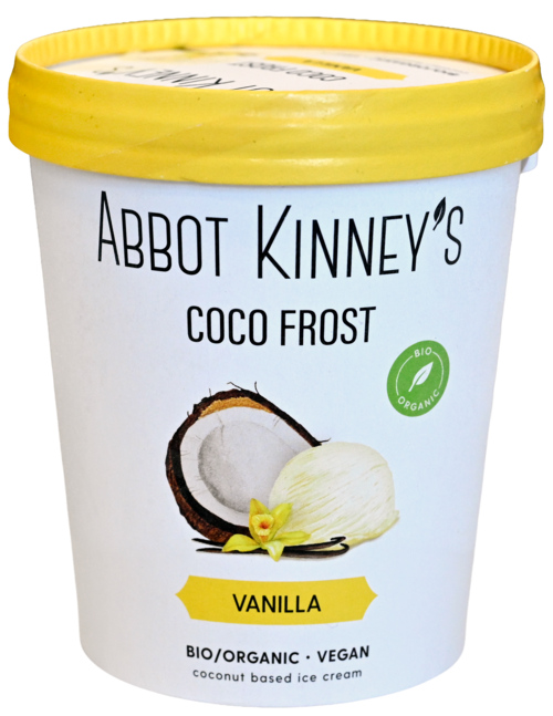 2 bekers Abbot Kinney's Coco frost vanilla 475 ml - Boodschappen