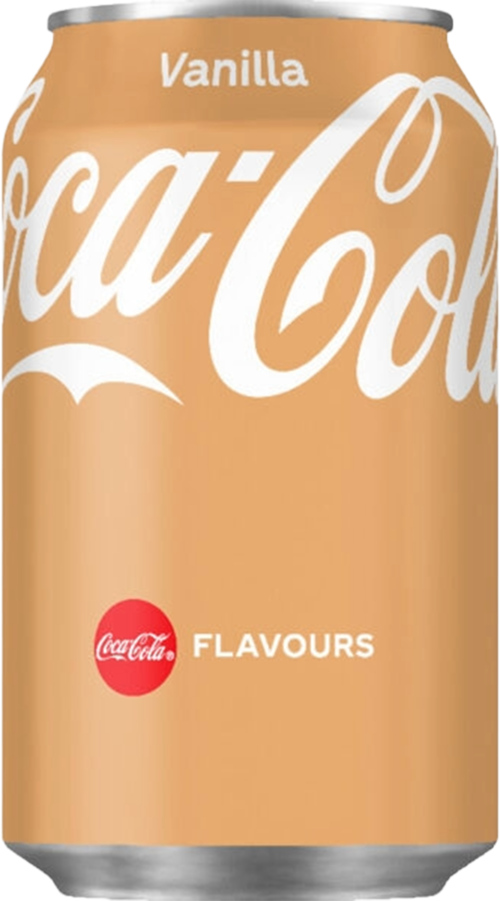 6 blikken Coca Cola Vanilla 330ml - Boodschappen