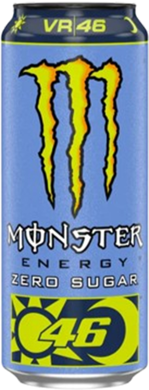 Monster Zero Sugar VR46 Rossi 500ml - Boodschappen