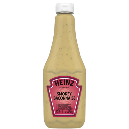 Heinz smokey baconnaise saus 875 ML - Boodschappen