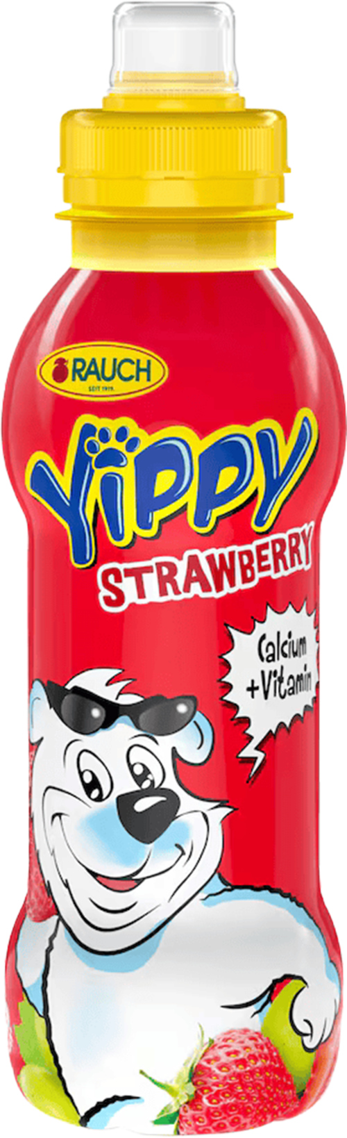 12 Flessen Rauch Aardbei Drinken 330ml - Boodschappen