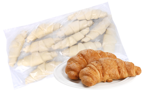 2 zakken Franse botercroissant 10x75g - Boodschappen