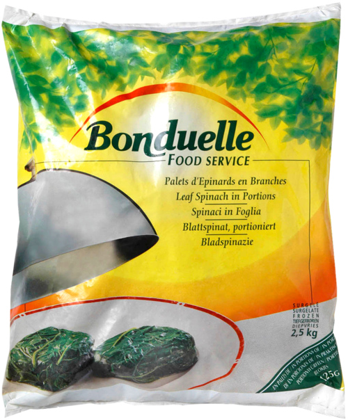Bonduelle Bladspinazie 2,5kg - Boodschappen