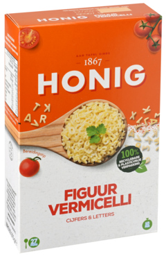 2 pakken Honig Figuren Vermicelli 275g - Boodschappen