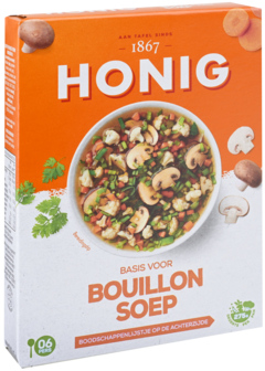 2 pakken Honig Basis voor Bouillonsoep 47g - Boodschappen