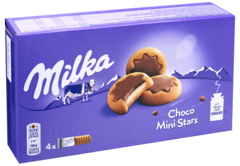 2 pakken Milka Choco Mini Stars 150g - Boodschappen